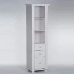 Boekenkast Laurel Met 3 Lades - Wit -Kinderkamer Meubelen 13440910 regal laura 4 1416