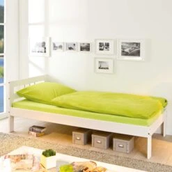 Kinderbed Olga 90x200cm - White Wash