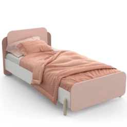 Bed Janne 90 X 190 Cm-mat Roze/mat Wit 17 Bed Janne 90 X 190 Cm-mat Roze/mat Wit -Kinderkamer Meubelen 20900240 2023 05 08T081622.670 c393