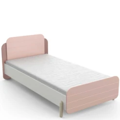 Bed Janne 90 X 190 Cm-mat Roze/mat Wit 16 Bed Janne 90 X 190 Cm-mat Roze/mat Wit -Kinderkamer Meubelen 20900240 2023 05 08T081737.761 fd1e