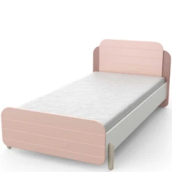 Bed Janne 90 X 190 Cm-mat Roze/mat Wit 14 Bed Janne 90 X 190 Cm-mat Roze/mat Wit -Kinderkamer Meubelen 20900240 2023 05 08T081849.495 5463