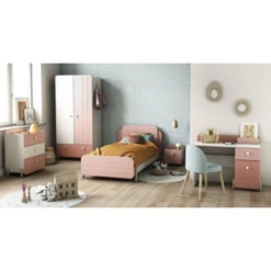 Bed Janne 90 X 190 Cm-mat Roze/mat Wit 11 Bed Janne 90 X 190 Cm-mat Roze/mat Wit -Kinderkamer Meubelen 20900240 2023 05 08T082139.047 af0f