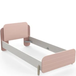 Bed Janne 90 X 200 Cm-mat Roze/mat Wit -Kinderkamer Meubelen 20900240 2023 05 08T083101.315 a2bd