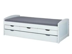 Kajuitbed Thomas 200cm - White Wash -Kinderkamer Meubelen 20900245 03 035b