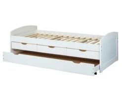 Kajuitbed Thomas 200cm - White Wash -Kinderkamer Meubelen 20900245 04 f350