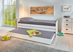 Kajuitbed Lothar 90x190 Cm - White Wash -Kinderkamer Meubelen 20900258 Lotar 01 b 5d5c