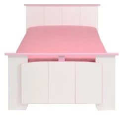Kinderbed Biotiful 90x190 Cm - Roze/wit -Kinderkamer Meubelen 2273 LI90 BIOTIFUL F a0d5 scaled