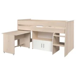 Halfhoogslaper Met Bureau Charly 90x200 -Kinderkamer Meubelen 2498 COMB D CHARLY f23e