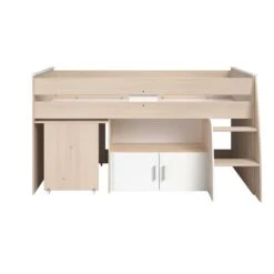 Halfhoogslaper Met Bureau Charly 90x200 -Kinderkamer Meubelen 2498 COMB FERM F 4435