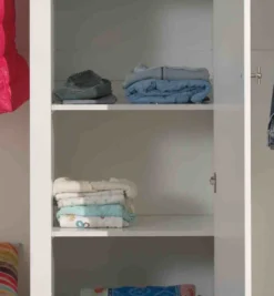 Extra Legplank Voor Kledingkast Robin 2 Deuren - Wit