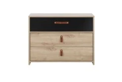 Commode Liam 3 Lades - Artisan Eik