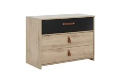 Commode Liam 3 Lades - Artisan Eik -Kinderkamer Meubelen 2 ARTHUS CH2W MH2W 02 1H2W160 02 efe0