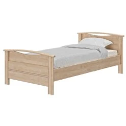 Eenpersoonsbed Morris 90x200 - Blonde Eik -Kinderkamer Meubelen 2 MONTANA G10G43 CG82 MG82 2 1G82100 02 e650