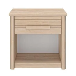 Nachtkastje Morris 1 Lade - Blonde Eik