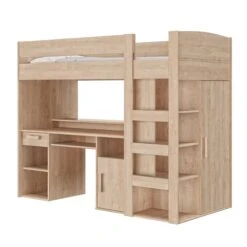 Hoogslaper Morris - Blonde Eik 6 Hoogslaper Morris - Blonde Eik -Kinderkamer Meubelen 2 MONTANA G10G43 CG82 MG82 2 1G82306 01 8660