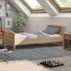 Eenpersoonsbed Morris 90x200 - Blonde Eik