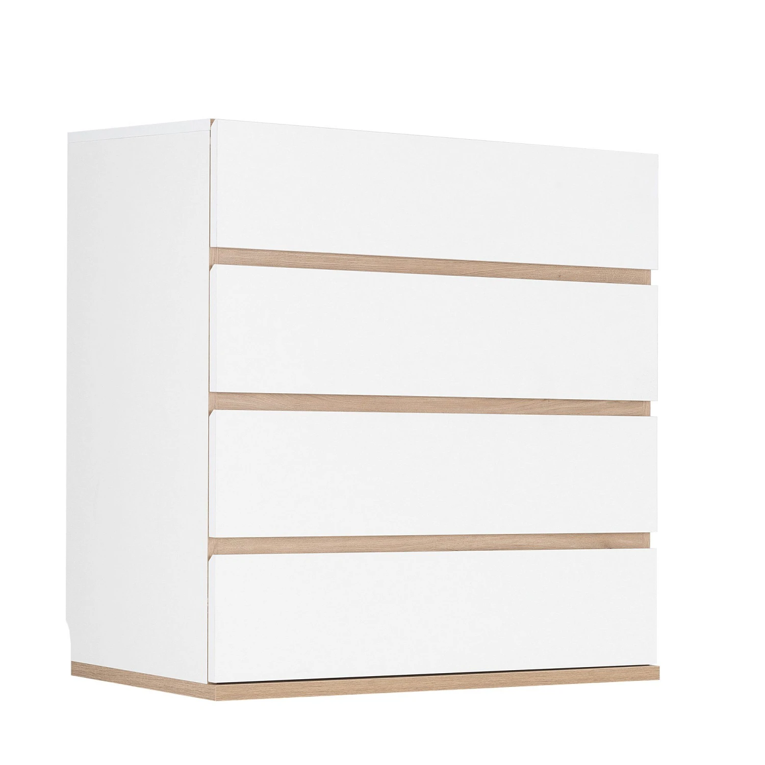 Commode Birger 4 Lades - Wit 1 Commode Birger 4 Lades - Wit