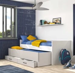 Kajuitbed Hugo - Moon Grijs