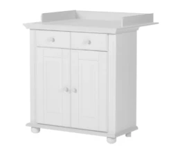 Commode Laurel Met Opzetstuk - Wit -Kinderkamer Meubelen 36 395 17 b01c