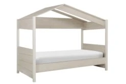 Bedhuisje Kenya - White Wash Kastanje/wit -Kinderkamer Meubelen 3 NAIROBI CE62 ME62 2 1E62002 03 e2f2