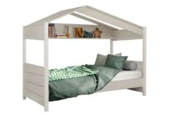 Bedhuisje Kenya - White Wash Kastanje/wit -Kinderkamer Meubelen 3 NAIROBI CE62 ME62 2 1E62002 05 26fe