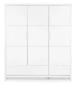 Childhome Kleerkast 3 Deuren Quadro White