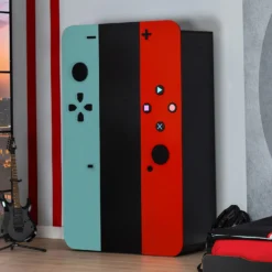 Kledingkast GamingKids - Rood/blauw
