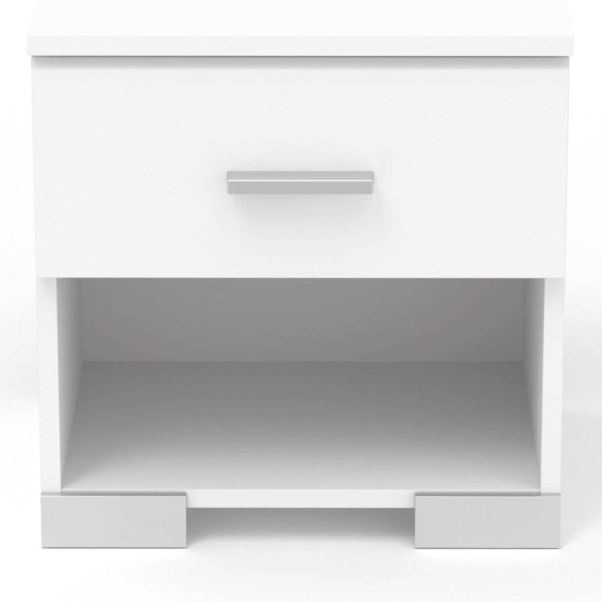 Kinderkamerset Galaxy | Eenpersoonsbed, Commode, Bureautafel, Kledingkast, Nachtkastje | Wit 6 Kinderkamerset Galaxy | Eenpersoonsbed, Commode, Bureautafel, Kledingkast, Nachtkastje | Wit - Afbeelding 6