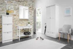 Kledingkast Landwood 80cm Met 2 Deuren - Wit -Kinderkamer Meubelen 5c497c89c19d8 fn1737 image 7 1548319881 Landwood Flur Ambiente 160a scaled