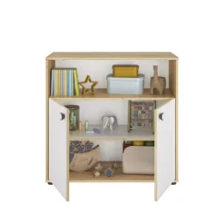 Commode Marta 2 Deuren - Wit/eik -Kinderkamer Meubelen 6 ARTHUR CP3F MP3F 06 1P3F160 03 a5f4 scaled