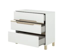 Commode Mia 3 Lades - Wit -Kinderkamer Meubelen 6 CELESTE CP2R MP2R 6 1P2R160 02 bd1b scaled