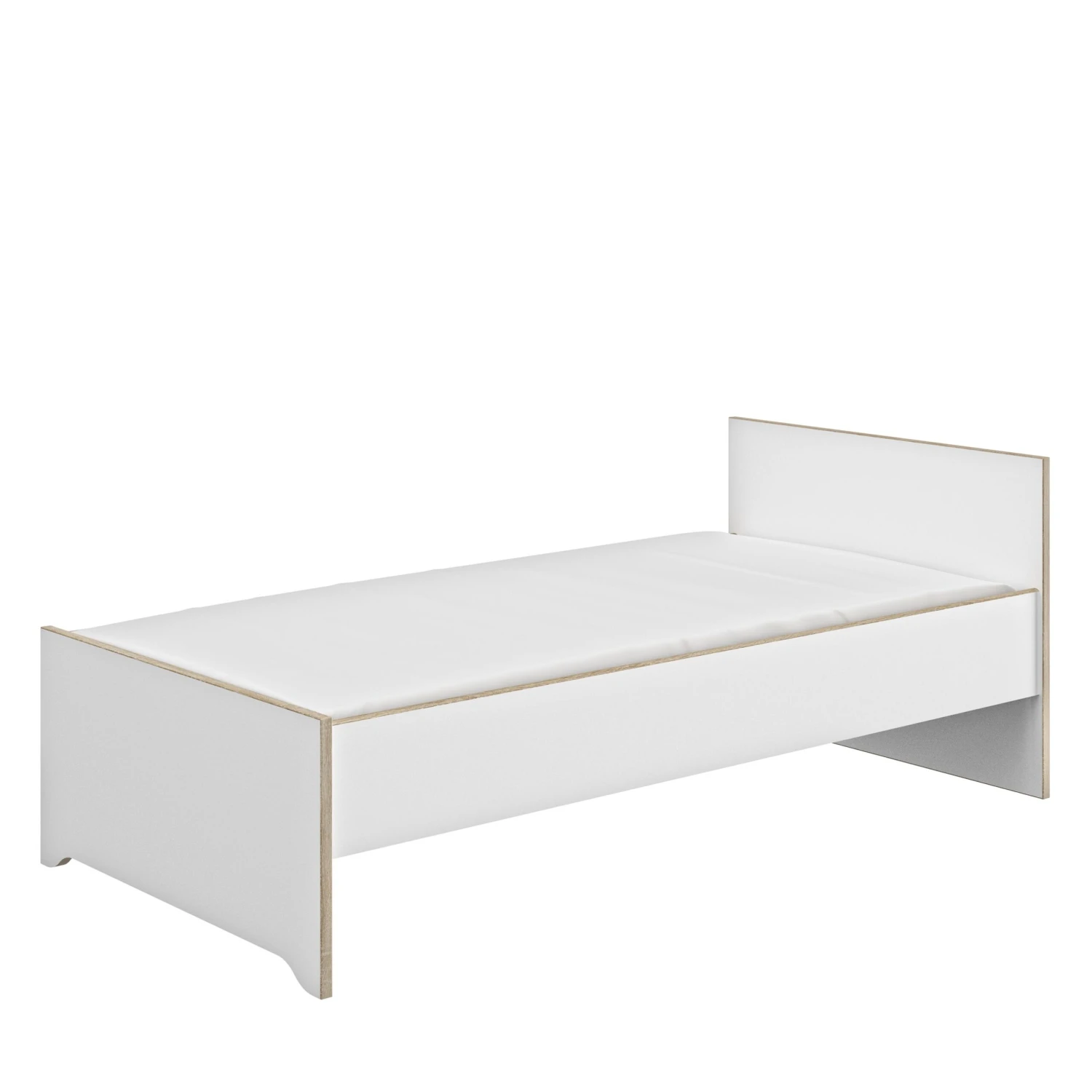2 Bedzijdes Kamiel Voor Babybed 140cm - Wit 2 2 Bedzijdes Kamiel Voor Babybed 140cm - Wit - Afbeelding 2