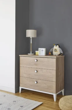 Commode Ciana 3 Lades - Eik -Kinderkamer Meubelen 6 MARCEL CP2A MP2A 6 A 10 b22a scaled
