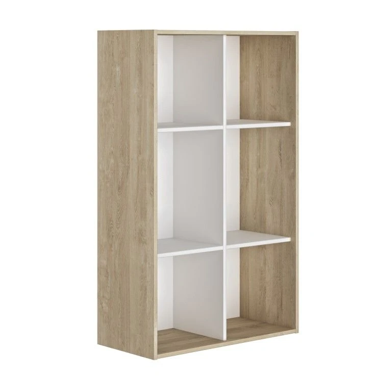 Meegroeibed Maron 60x120 Tot 90x190 - Wit/eik 2 Meegroeibed Maron 60x120 Tot 90x190 - Wit/eik - Afbeelding 2