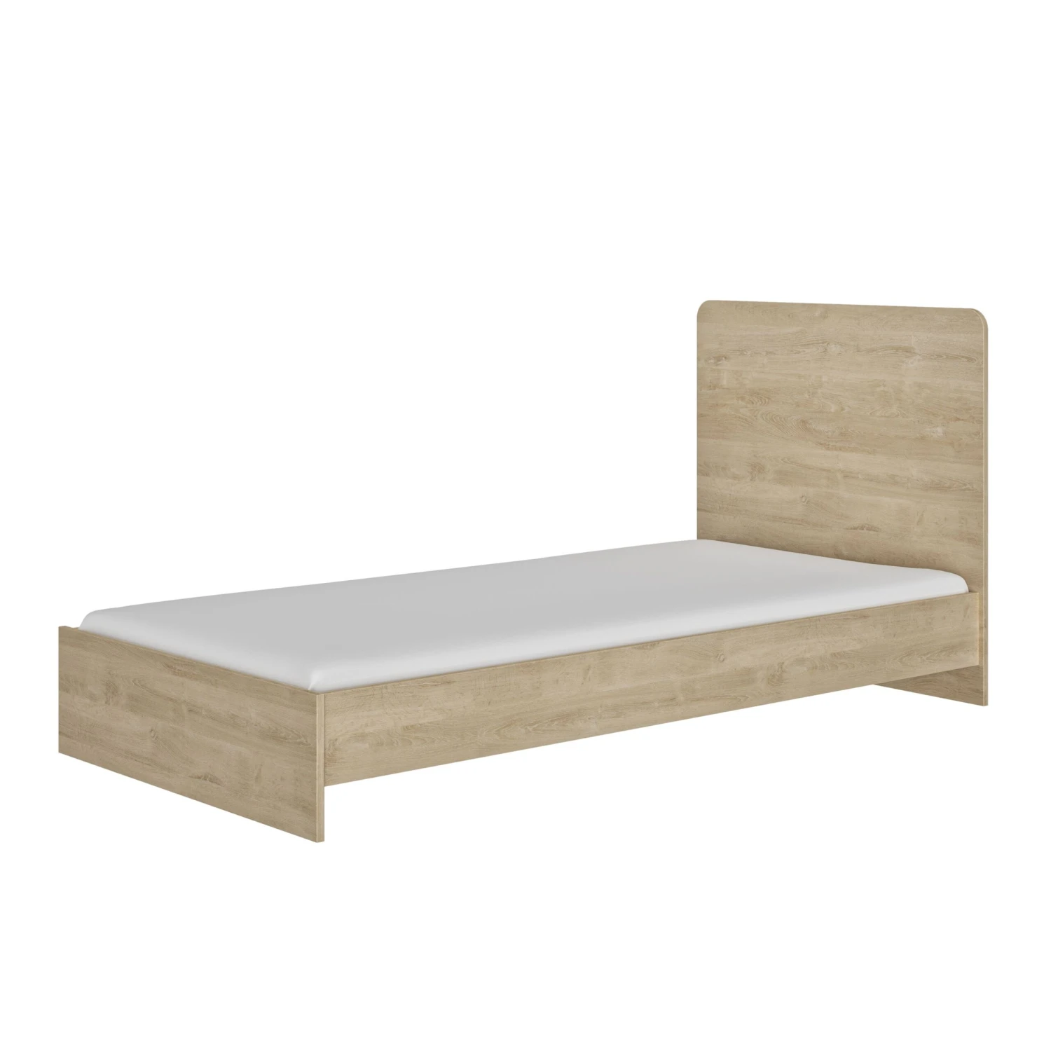 Meegroeibed Maron 60x120 Tot 90x190 - Wit/eik 7 Meegroeibed Maron 60x120 Tot 90x190 - Wit/eik - Afbeelding 7