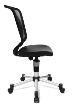 Kinderbureaustoel Titan - Zwart -Kinderkamer Meubelen 71487 S10 seitl 1 e1ca