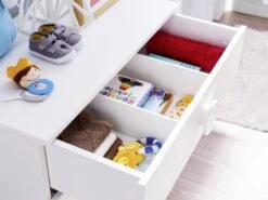 Commode | 100% Melaminegecoat | 4 Laden | Zachtsluitend | Baby- En Kindvriendelijk | Zelfmontage -Kinderkamer Meubelen 813CLK3403 2 af02