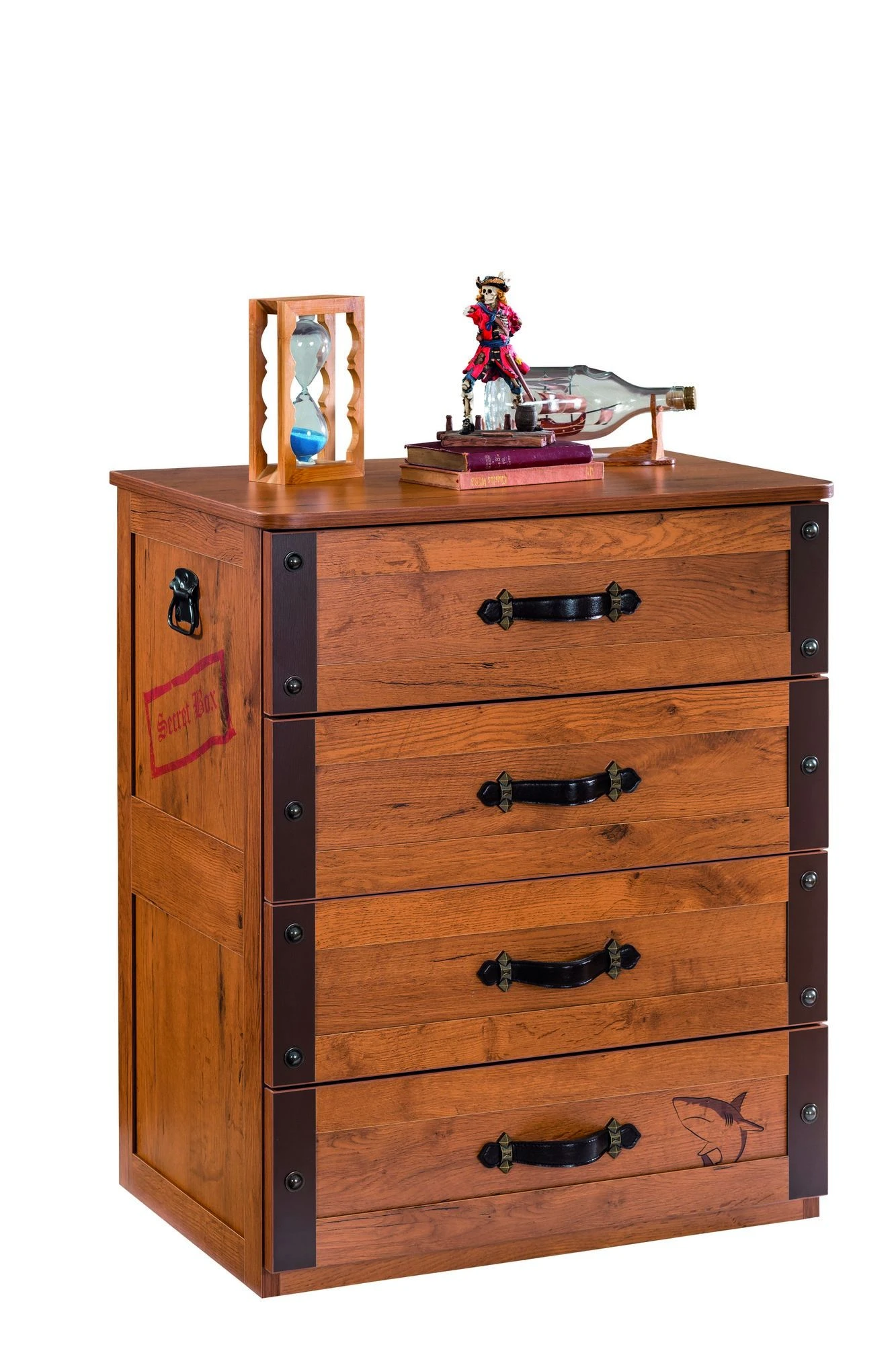 Commode | 100% Gemelamineerd Spaanplaat Van 18 Mm Dik | 67 X 82 X 48 Cm | 4 Laden | Zachtsluitend | 15 Kg Capaciteit | Kindveilig | Veelkleurig 2 Commode | 100% Gemelamineerd Spaanplaat Van 18 Mm Dik | 67 X 82 X 48 Cm | 4 Laden | Zachtsluitend | 15 Kg Capaciteit | Kindveilig | Veelkleurig - Afbeelding 2