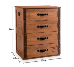 Commode | 100% Gemelamineerd Spaanplaat Van 18 Mm Dik | 67 X 82 X 48 Cm | 4 Laden | Zachtsluitend | 15 Kg Capaciteit | Kindveilig | Veelkleurig 9 Commode | 100% Gemelamineerd Spaanplaat Van 18 Mm Dik | 67 X 82 X 48 Cm | 4 Laden | Zachtsluitend | 15 Kg Capaciteit | Kindveilig | Veelkleurig -Kinderkamer Meubelen 813CLK3416 20 207 d2e0