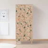 Vella Garderobekast | 100% Melamine Gecoat | Houten Poten | UV Bedrukking