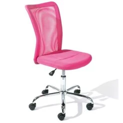 Bureaustoel Eva - Roze -Kinderkamer Meubelen 99803152 01 80a9