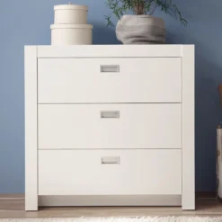 Commode Arkea 96cm Met 3 Lades - Wit