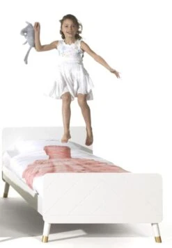 Bed Billy 90x200 - Wit -Kinderkamer Meubelen BIBE9014 02 bd62