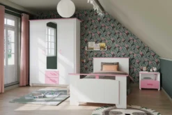 Kledingkast Biotiful 3 Deuren - Wit -Kinderkamer Meubelen BIOTIFUL 2273 L290 CHEV A3PT a1e4 scaled