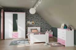 Kledingkast Biotiful 3 Deuren - Wit -Kinderkamer Meubelen BIOTIFUL 2273 L290 CHEV CO3T A3PT fb10 scaled