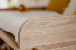 Commode Bilal 100cm 2 Lades - Eik/geprint Rafia -Kinderkamer Meubelen Bali 67A Wickelkommode Detail 2 09e0