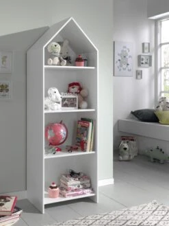 Boekenkast Casami Huis - Wit 28 Boekenkast Casami Huis - Wit -Kinderkamer Meubelen CSBH1014 03 937c