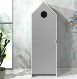 Kledingkast Casami - Grijs