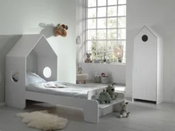 Kledingkast Casami - Wit 23 Kledingkast Casami - Wit -Kinderkamer Meubelen CSCO9014 73ff