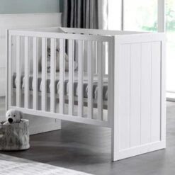 Babybed Erik Met Bedzijden Voor Eenpersoonsbed - Wit